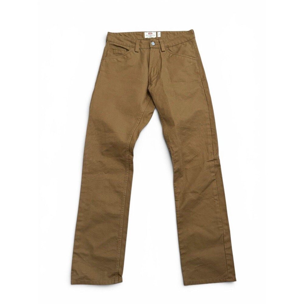 New Fjällräven Greenland Canvas Jeans in Buckwheat Brown 29 Gorpcore Trekking - Picture 2 of 7